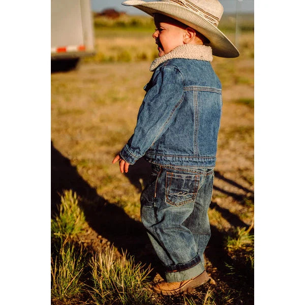 Cowgirl Couture Boy's Relaxed Fit Jeans - Dark Wash