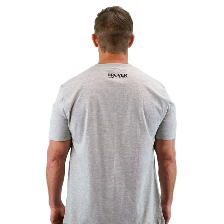 Drover Unisex Bucking Horse T-Shirt - Grey Heather