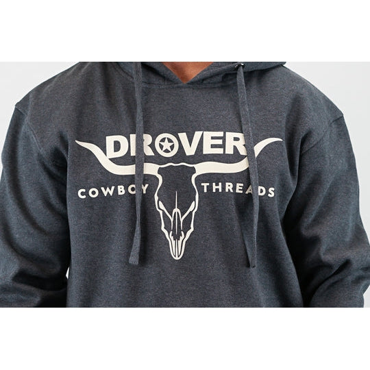 Drover Unisex Drover Logo Hoodie - Graphite