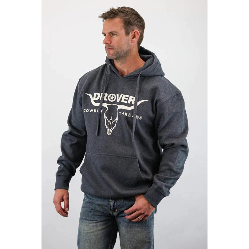 Drover Unisex Drover Logo Hoodie - Graphite