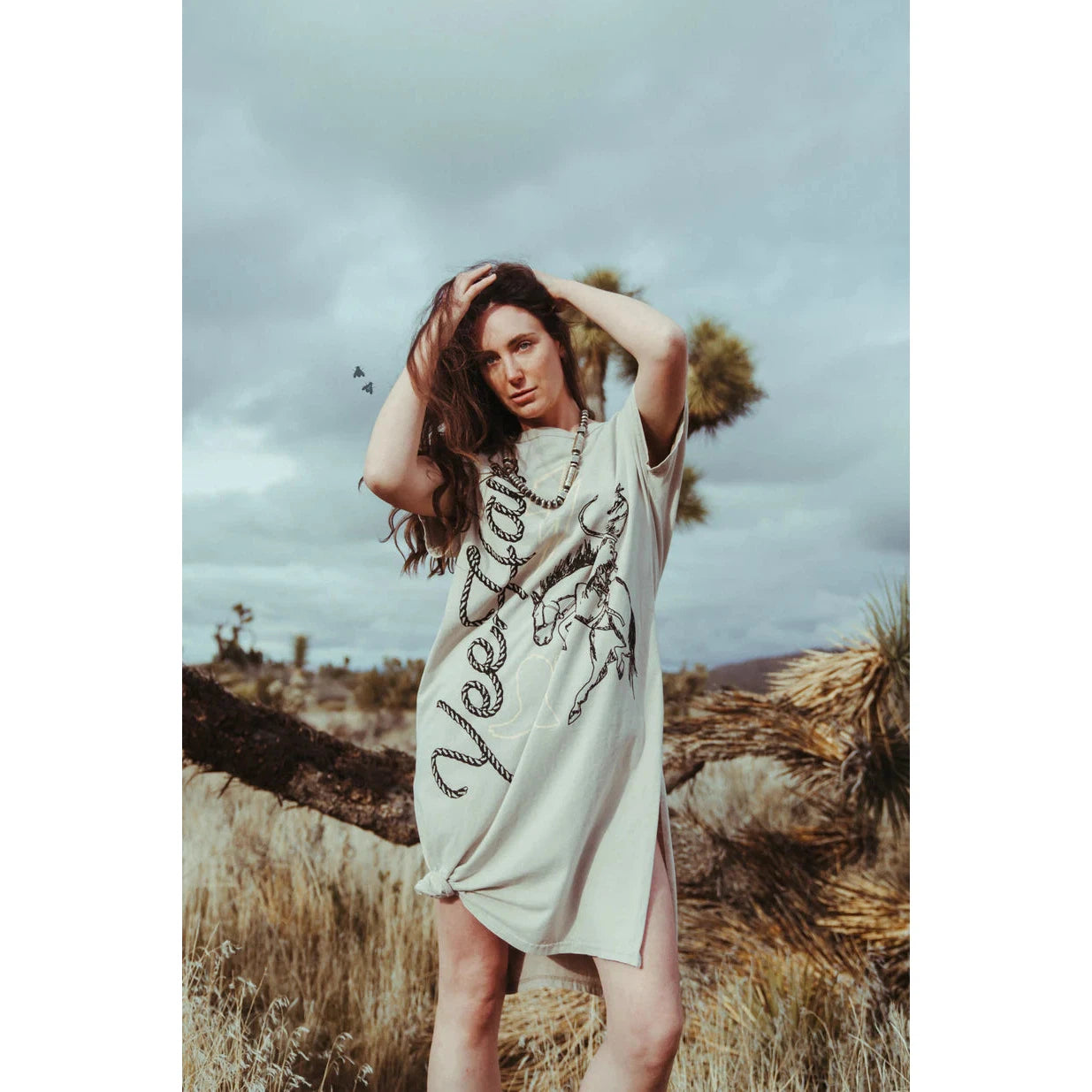 2 Fly Women's Yeepee Ye Haw Max Dress - Cream