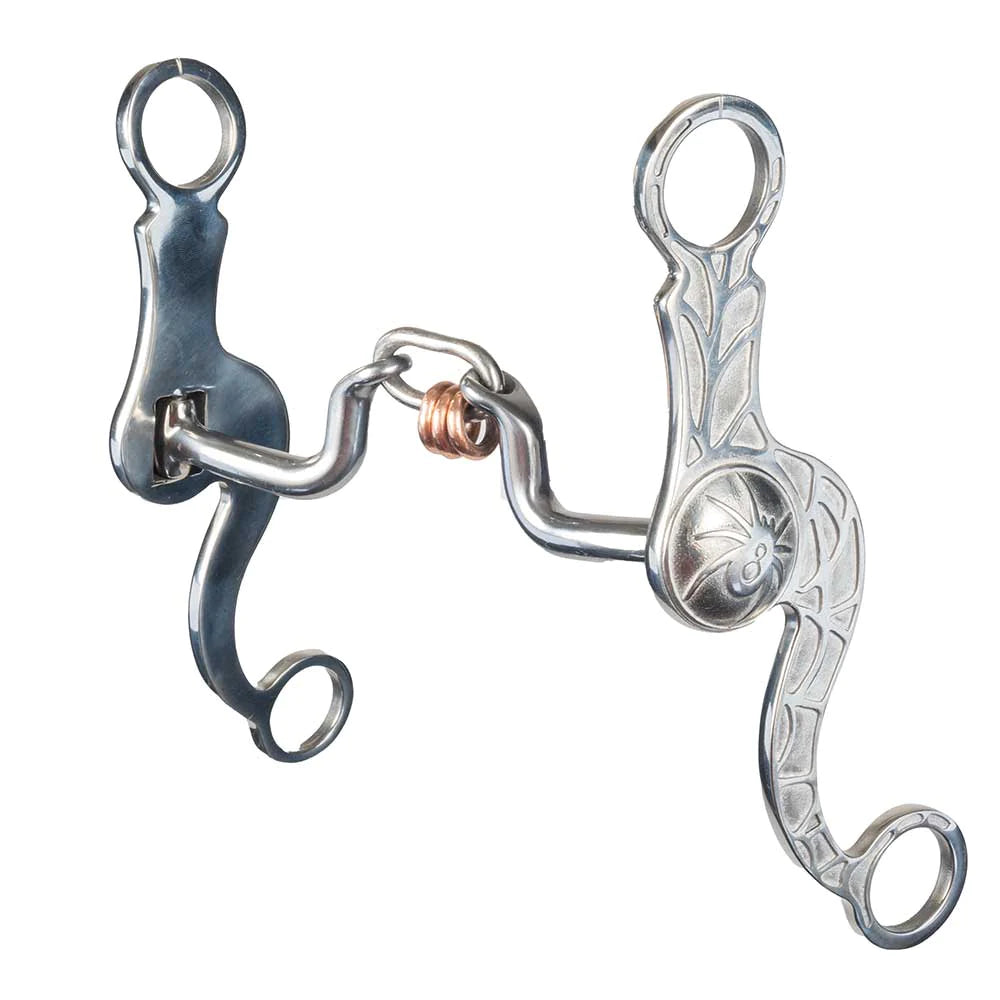 Cowboy Tack Spider Ported Link Bit