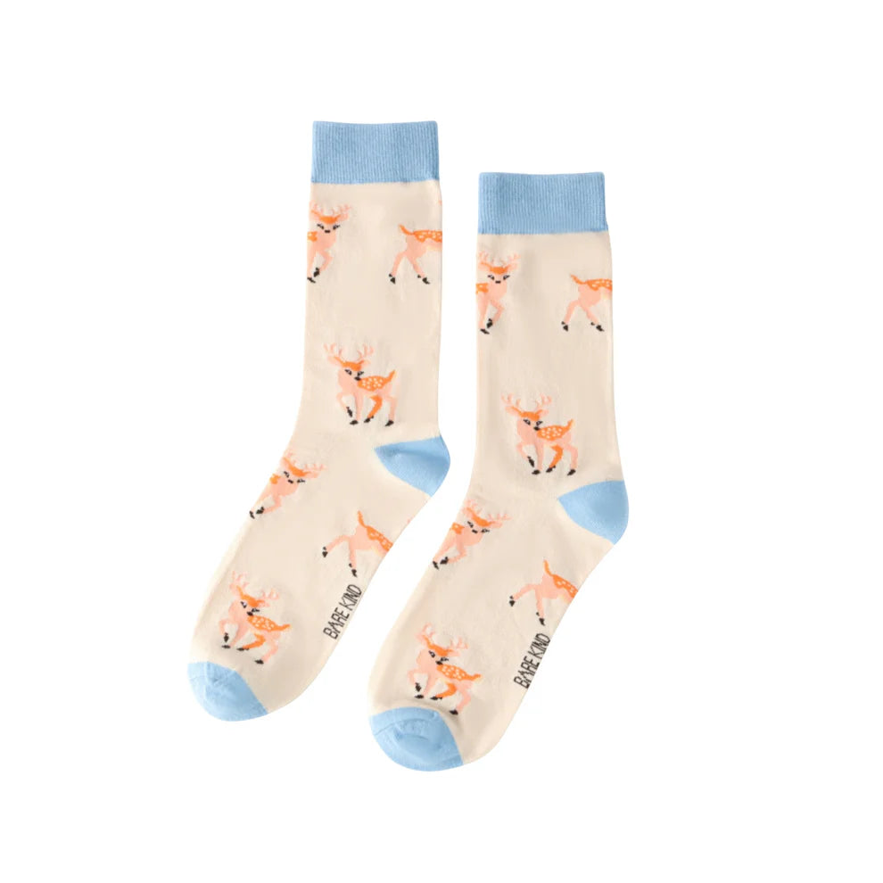 Bare Kind Bamboo These Socks Save Deer Socks
