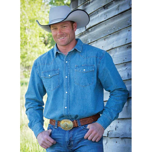 Wyoming Trader Men's Denim Shirt