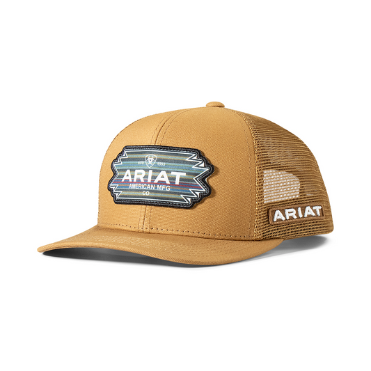 Ariat Men's Snapback Southwest Logo Cap - Gold