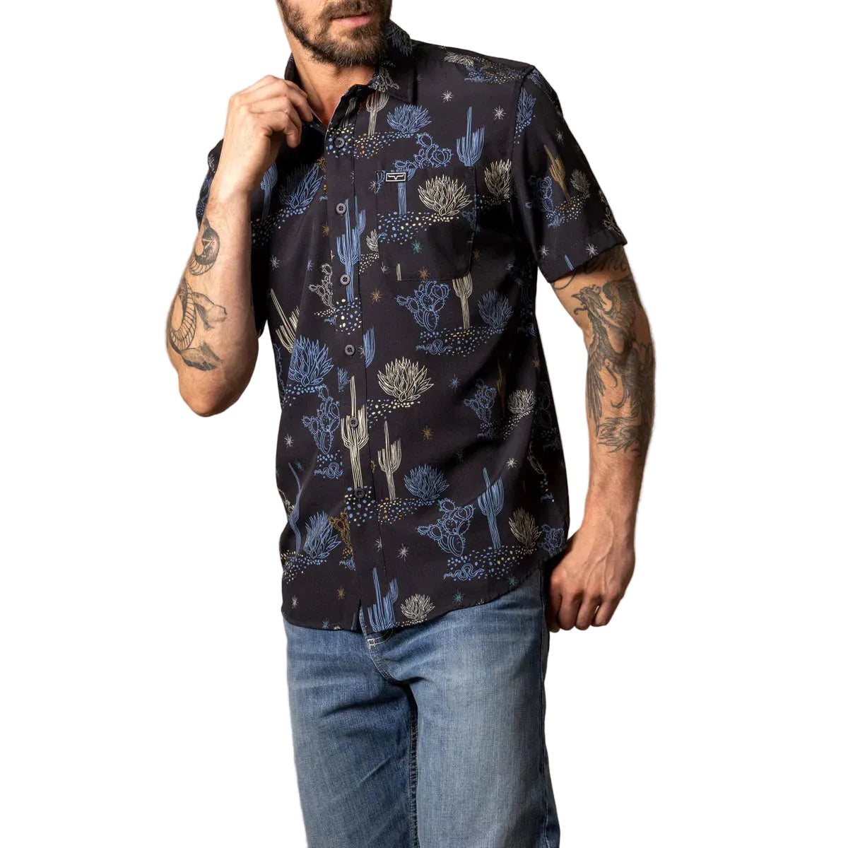 Kimes Men's Dunn Short Sleeve Shirt - Multiple Colours