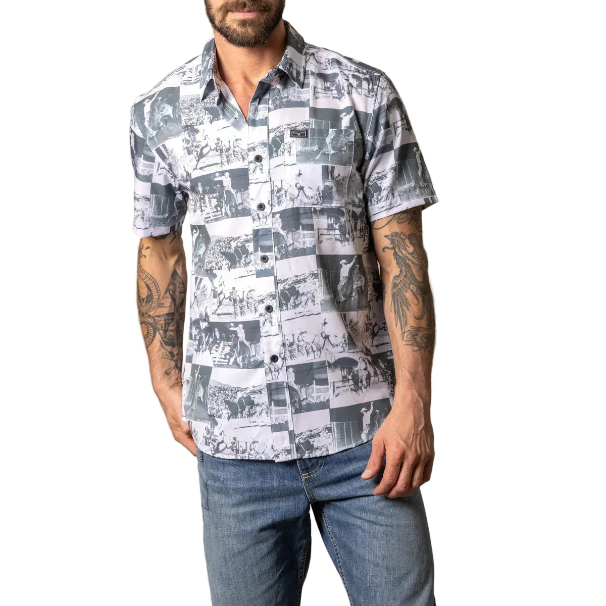 Kimes Men's Dunn Short Sleeve Shirt - Multiple Colours