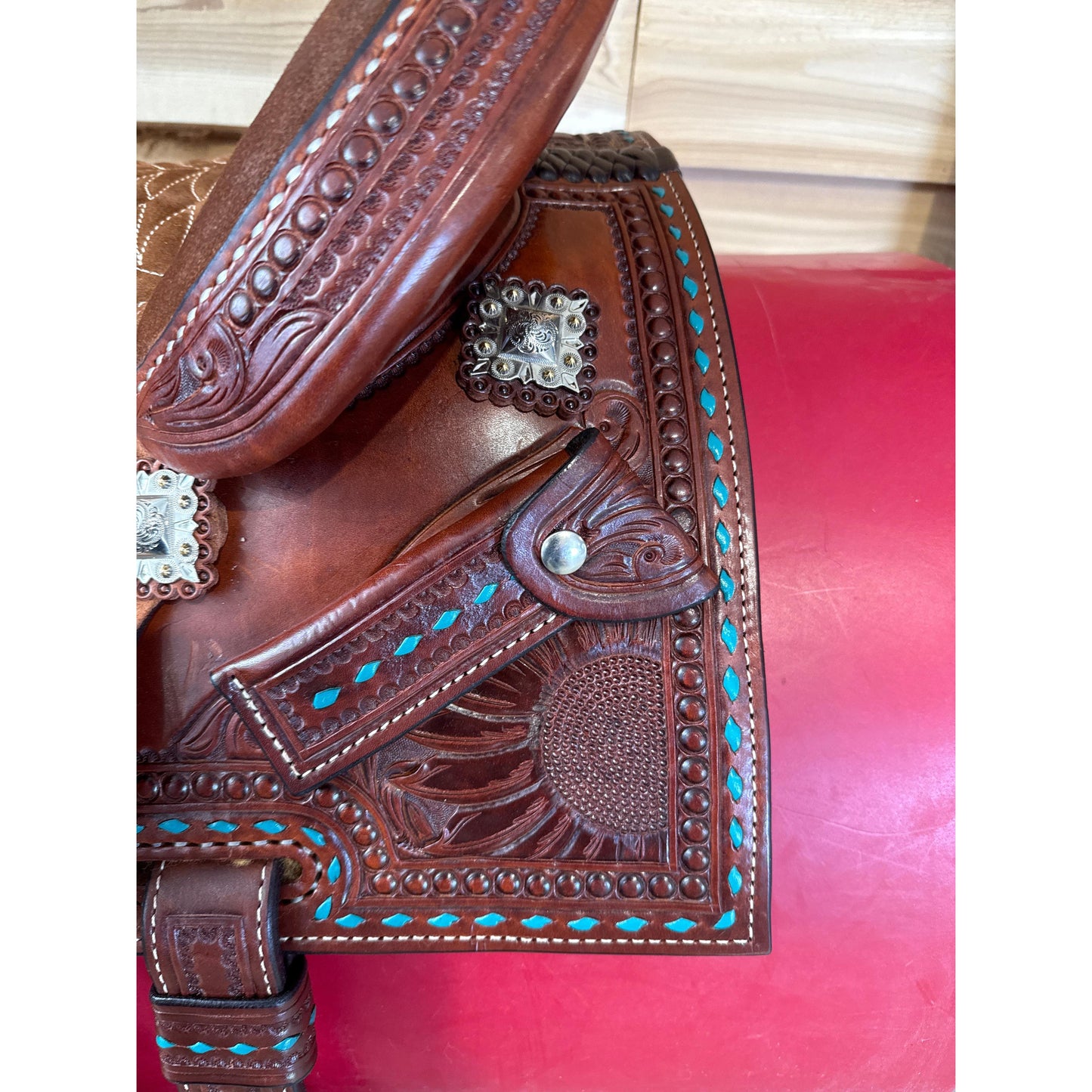 Irvine Custom 14" Barrel Saddle