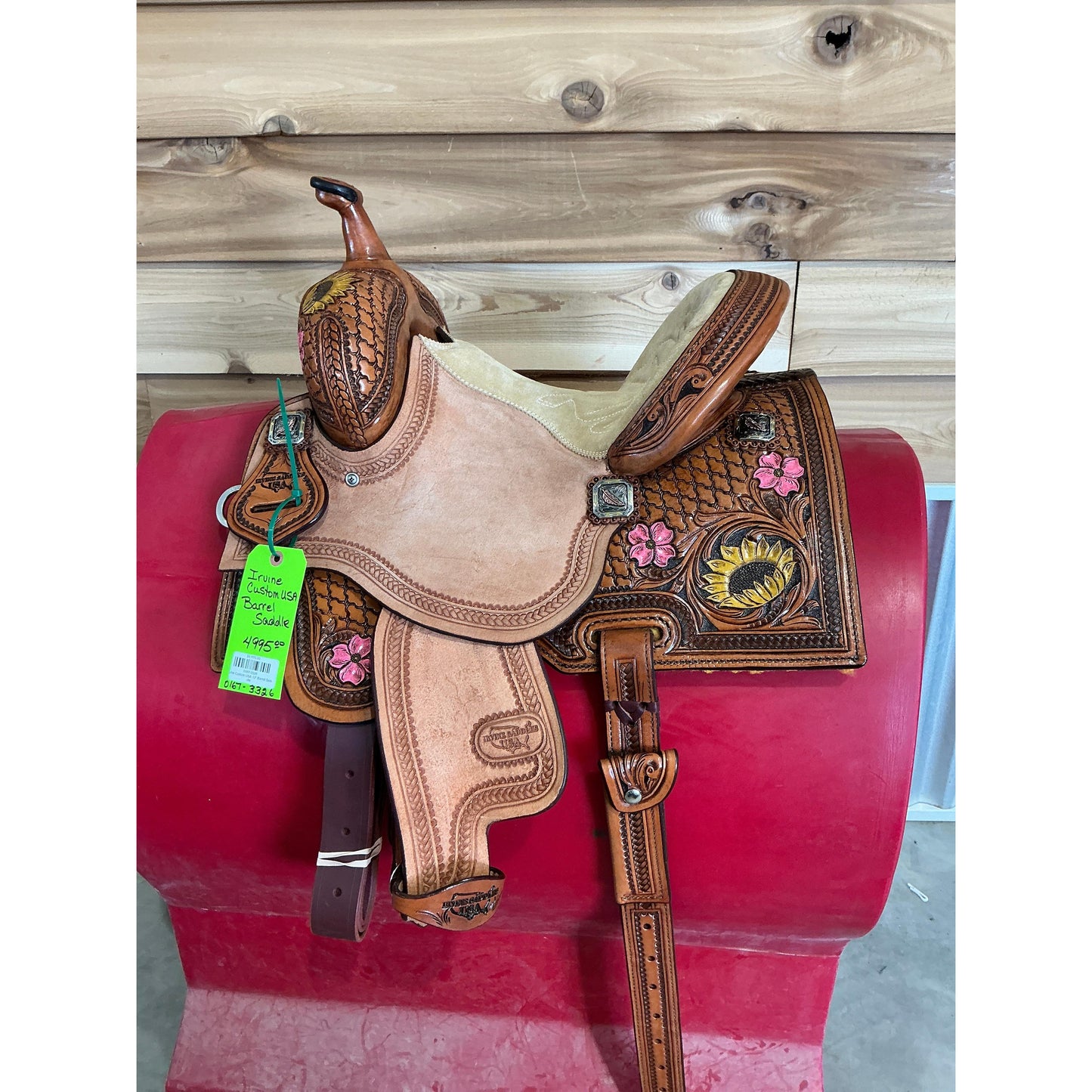 Irvine Custom USA 13" Barrel Saddle