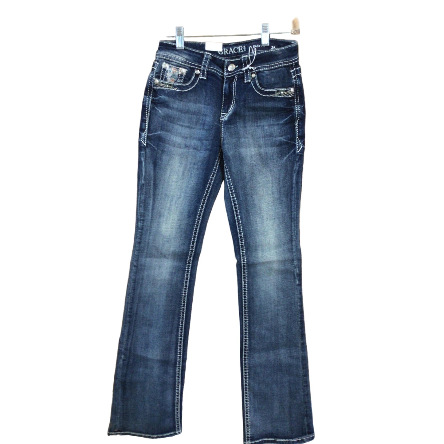 Grace in LA Women's Steer Head Jeans