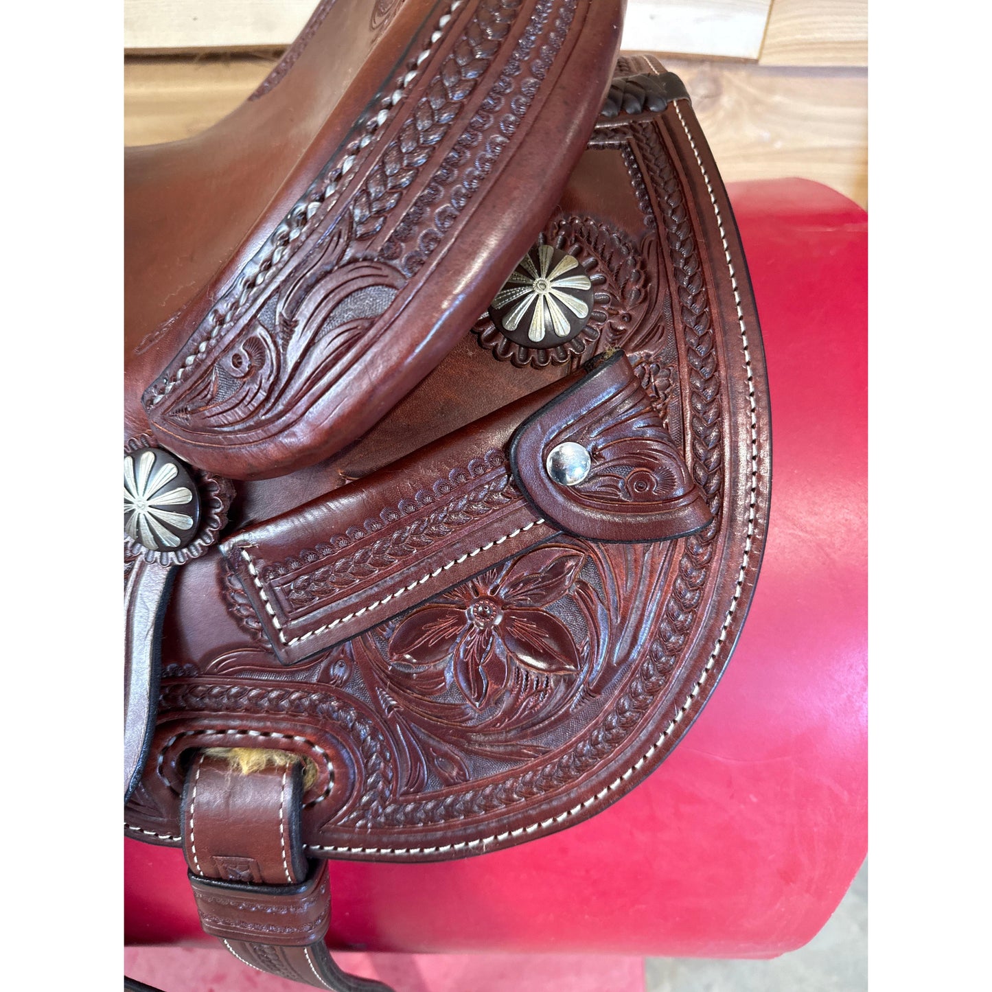 Irvine Custom 16" Cowhorse Saddle