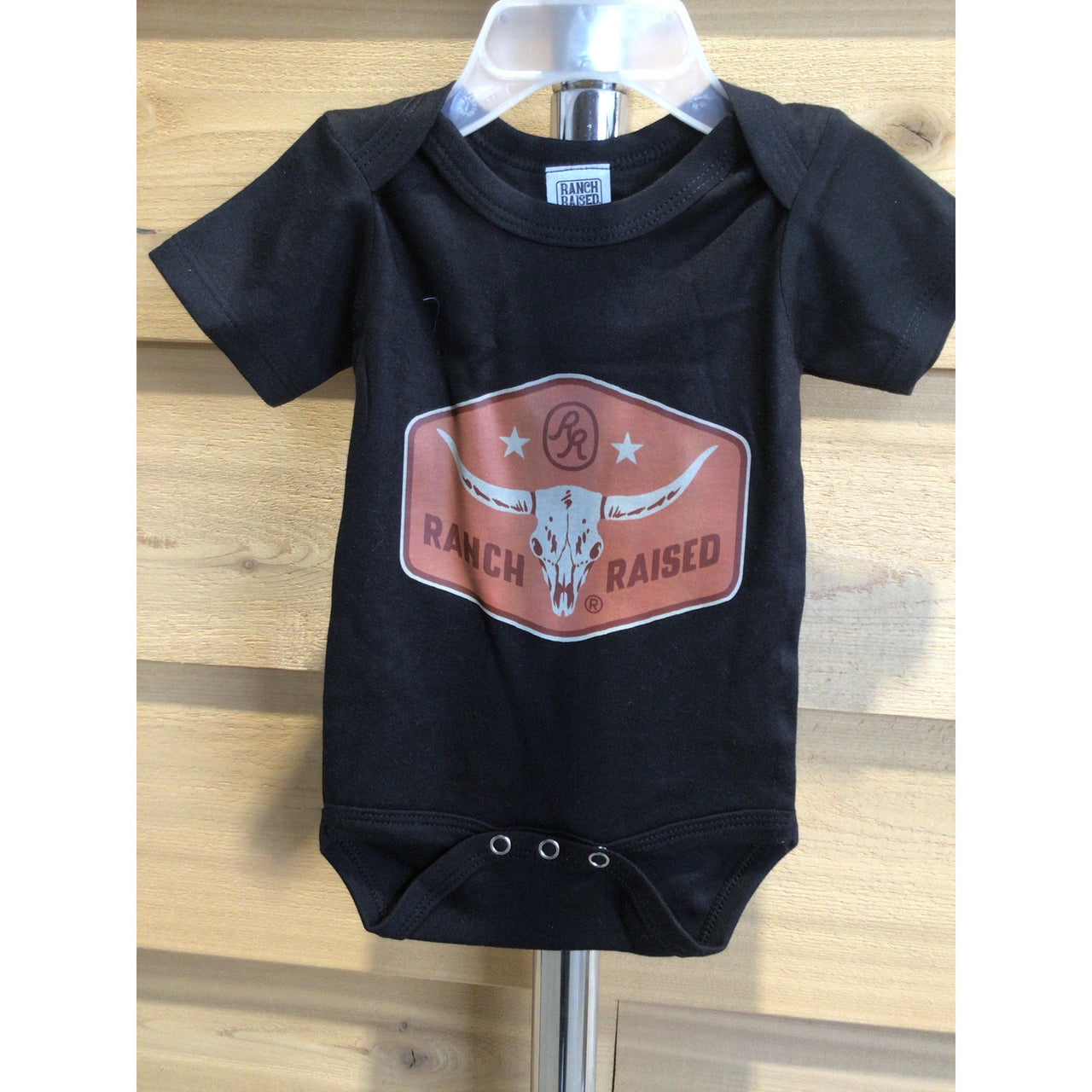 Ranch Raised Longhorn Onesie-
