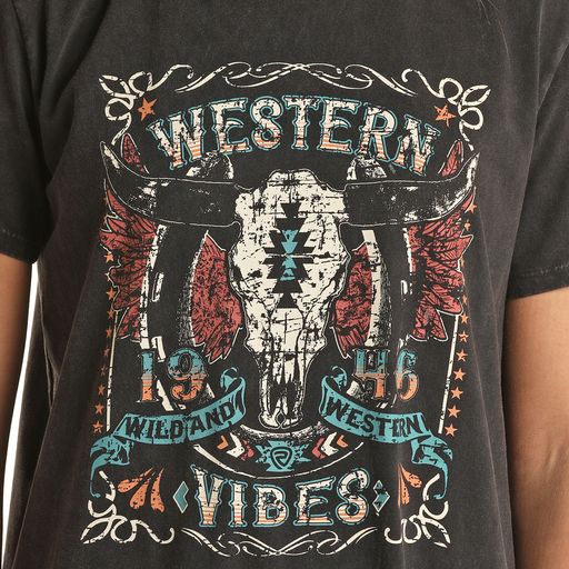 Rock & Roll Women's T-Shirt Dress - Black