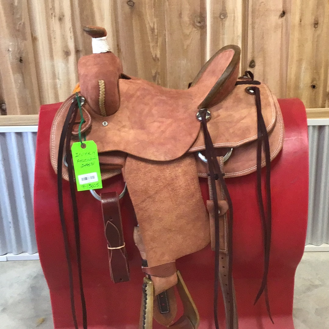 Irvine  14" Association Ranch Full Rough Saddle