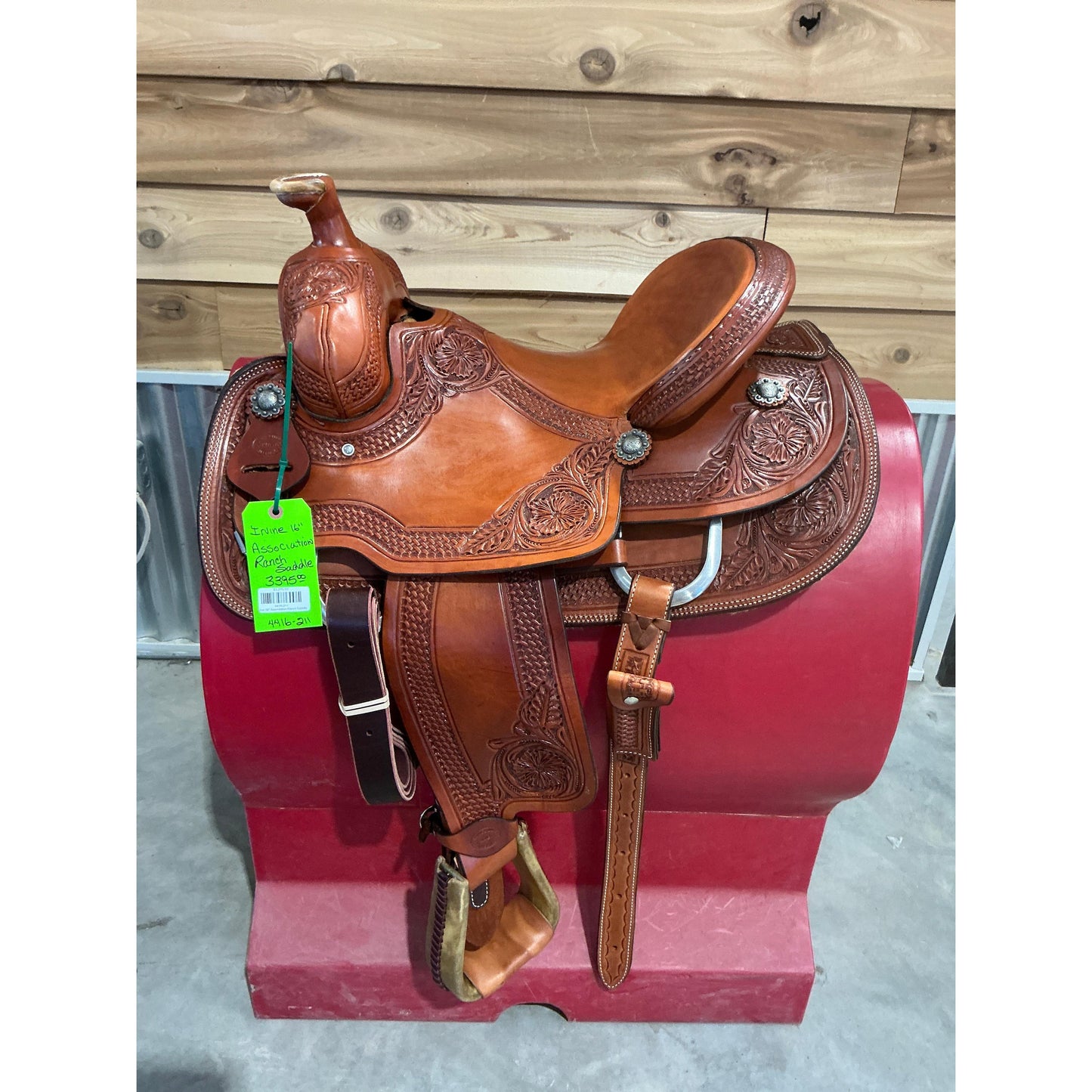 Irvine 16" Association Ranch Saddle