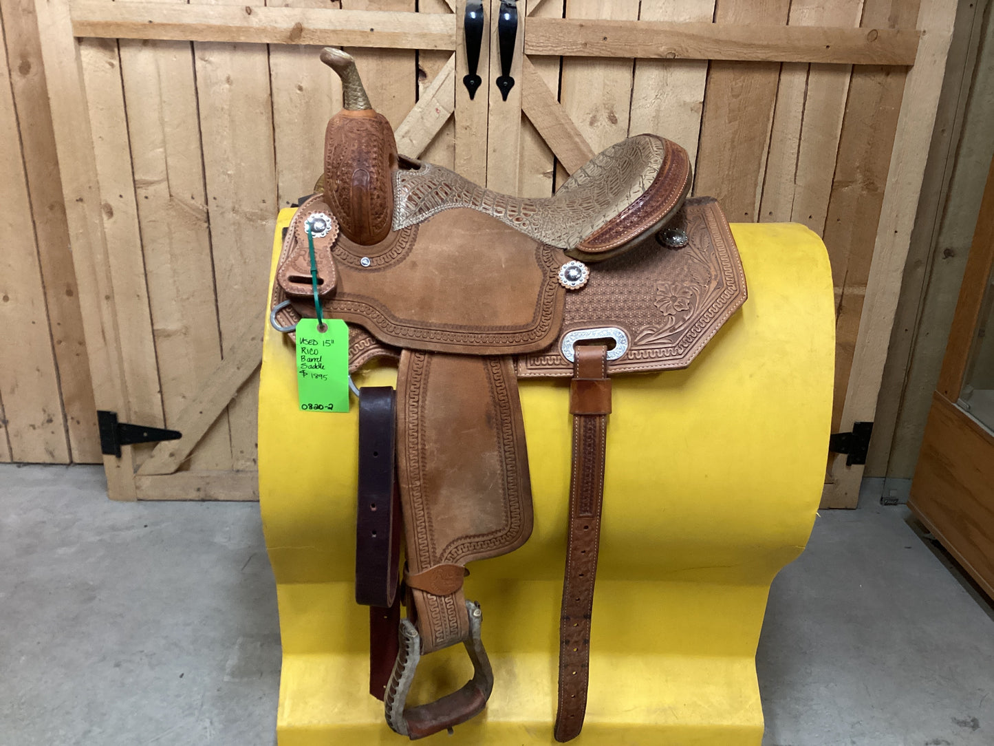 Used 15” Rico Barrel Saddle