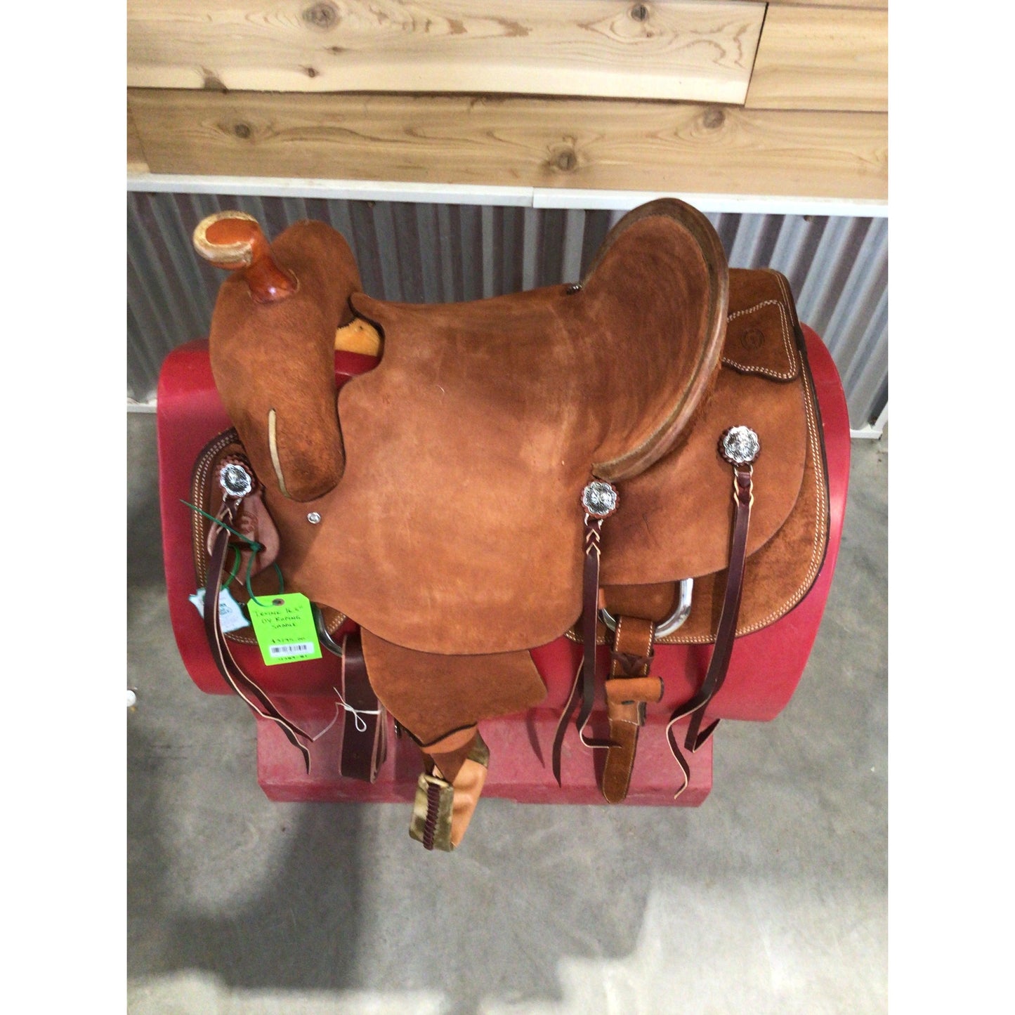 Irvine 16.5" Oy Roping Saddle