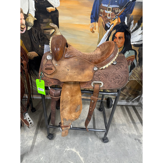 Used 14.5"Corriente Barrel Saddle
