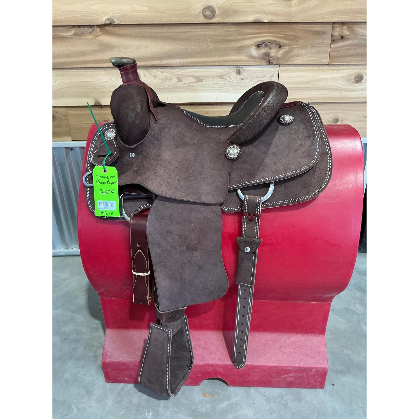 Irvine 14" Team Roping Saddle