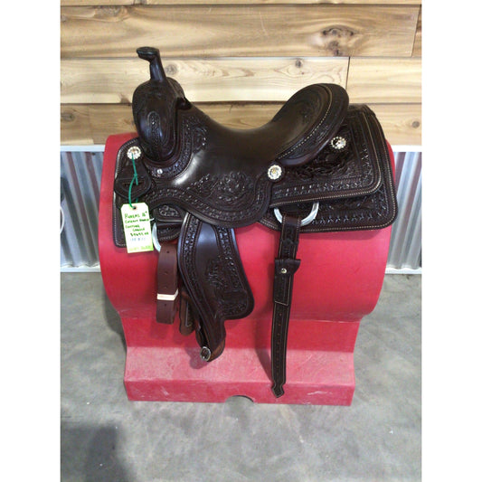 R. Ruelas 16" Custom Ranch Cutting Saddle