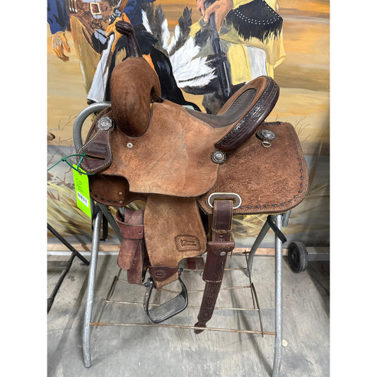 Used 12" Irvine Barrel Saddle