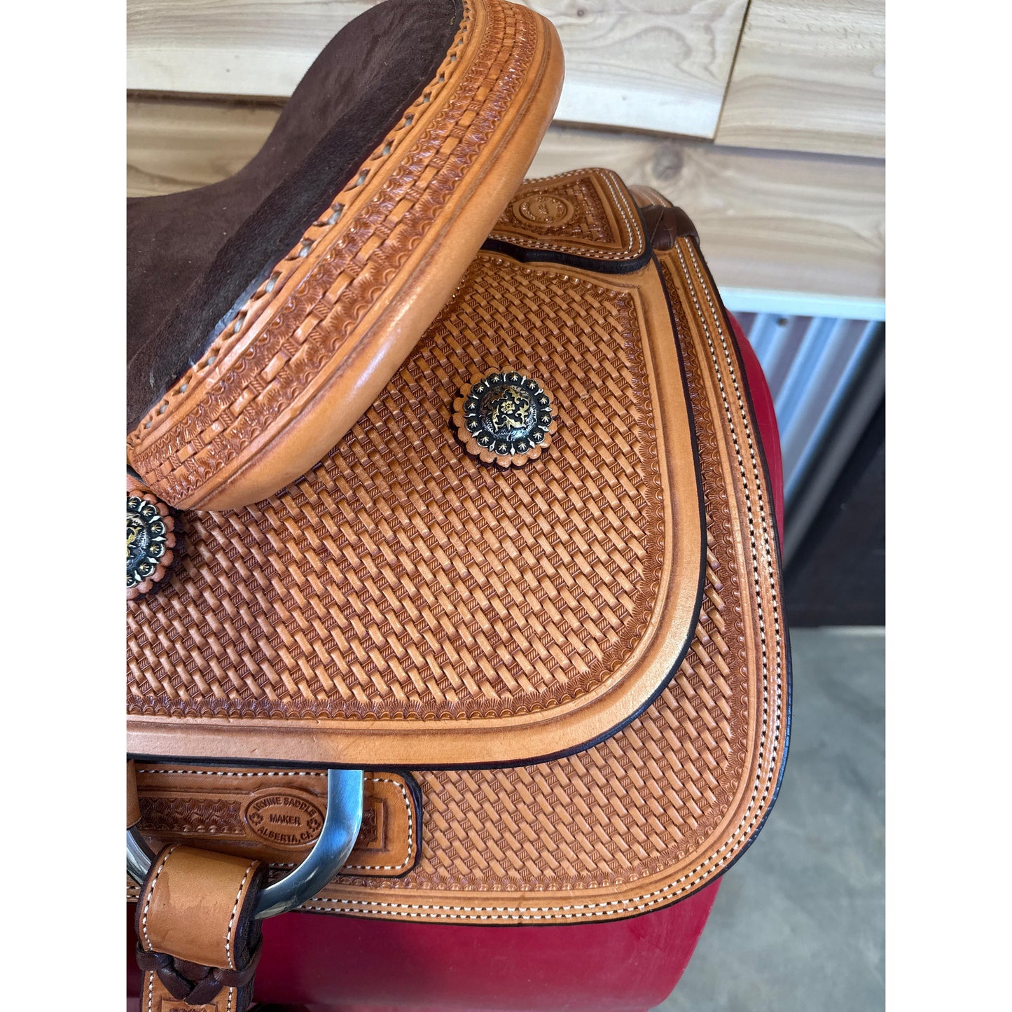 Irvine 15.5" Bowen Roper Saddle