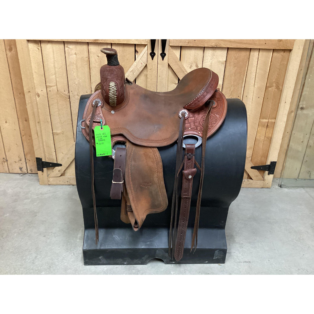 Used 15.5 Irvine USA Rope Saddle