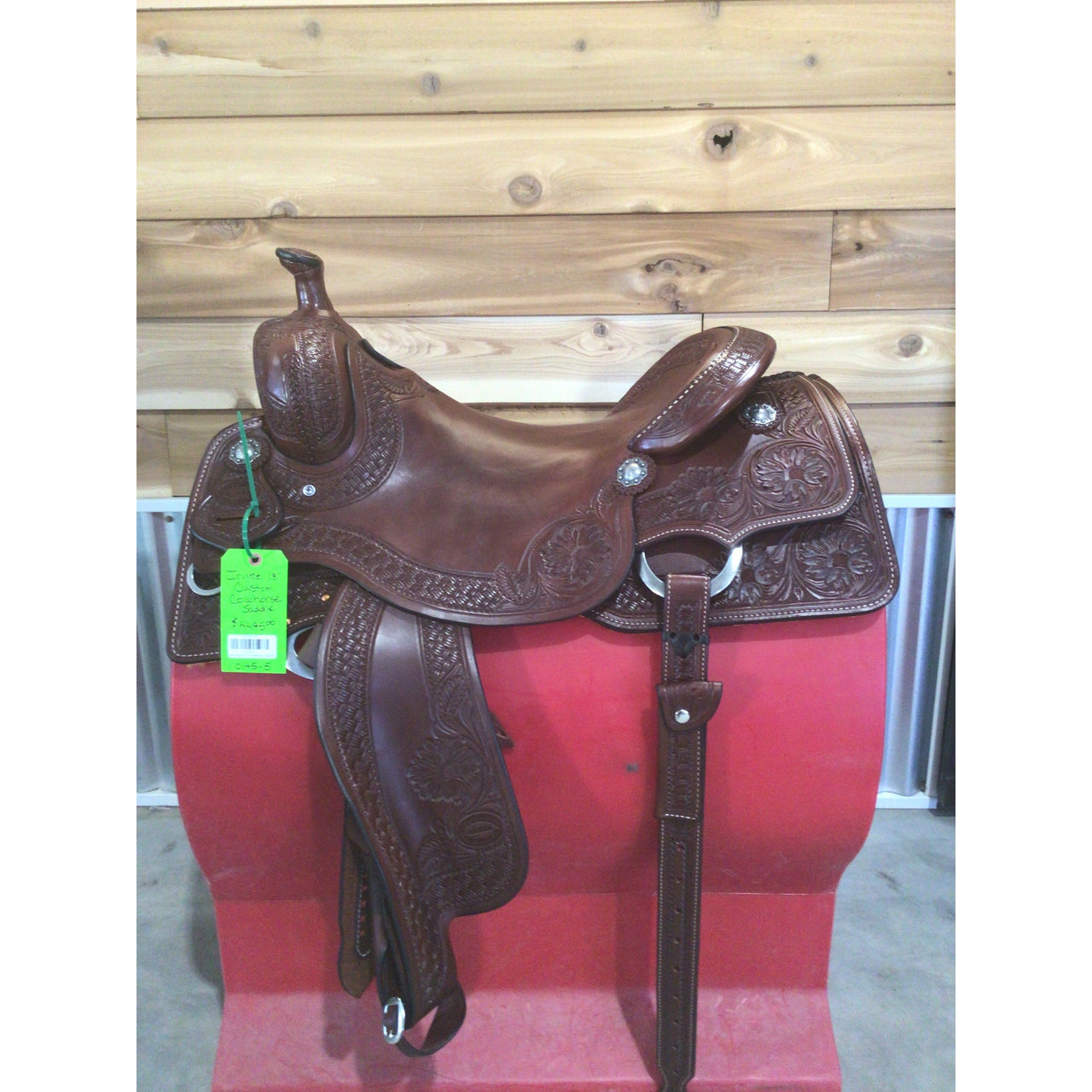 Irvine Custom 18" Cowhorse Saddle