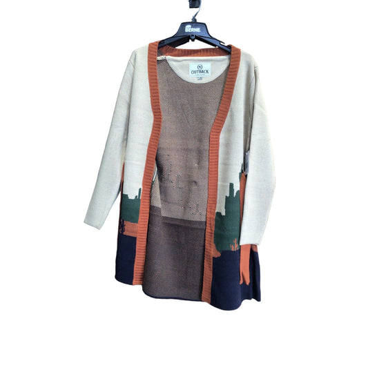 Outback Trading Women's Natasha Sweater - Duster - Tan