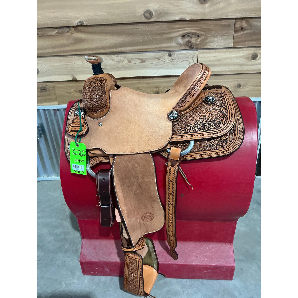 Irvine 15.5" Team Roping Saddle