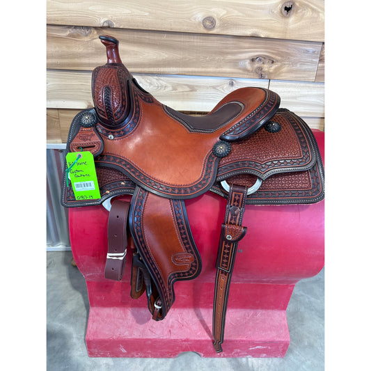 Irvine Custom 16" Cowhorse Saddle