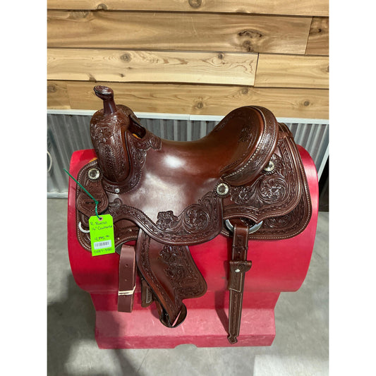 R. Ruelas 16" Cowhorse Saddle