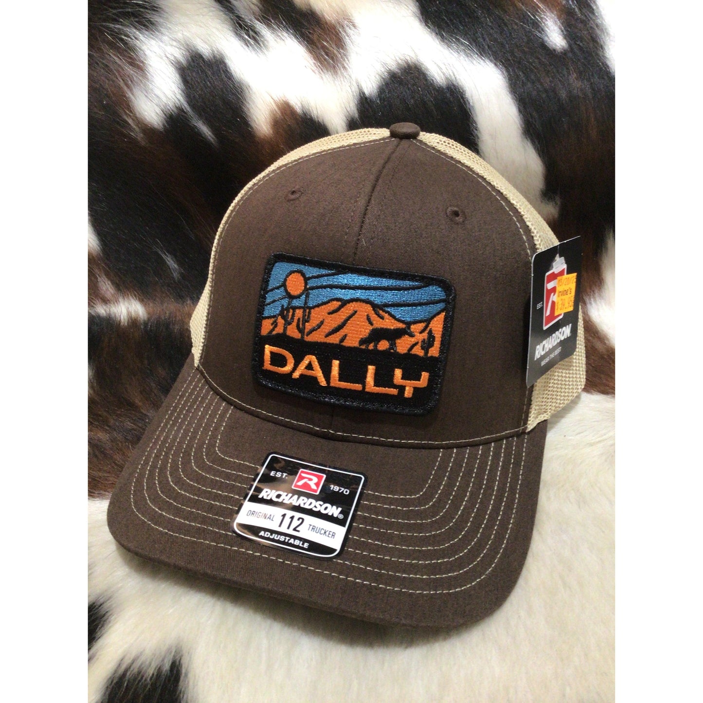 Dally Up Caps Dally Embroidered Cactus Scene - Multiple Colors