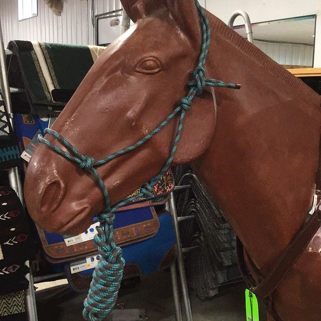 Irvine Rope Halter w/Matching Lead Rope
