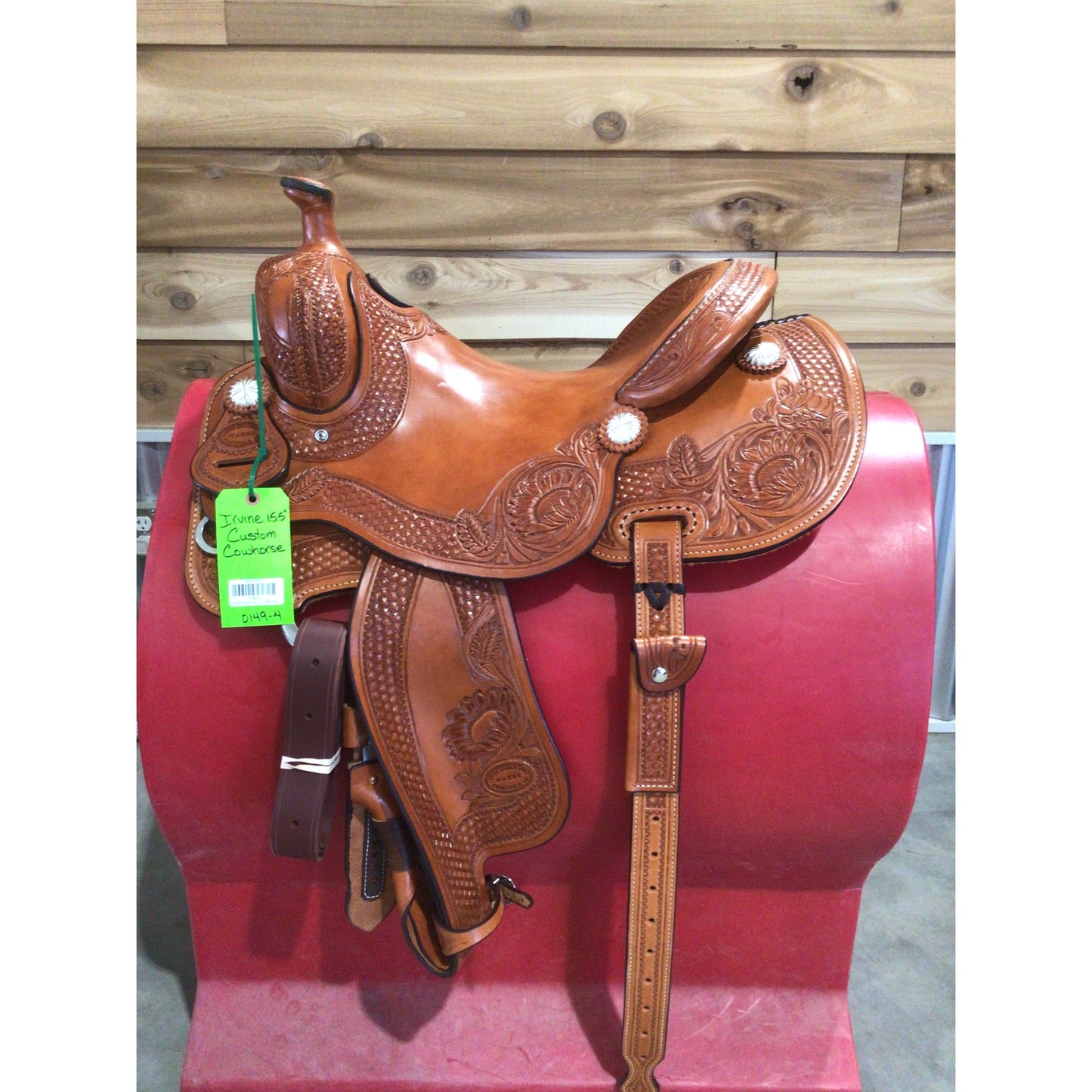 Irvine Custom 15.5" Cowhorse Saddle