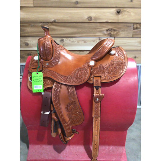 Irvine Custom 15.5" Cowhorse Saddle