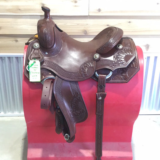 Irvine Custom 16" Cowhorse Saddle