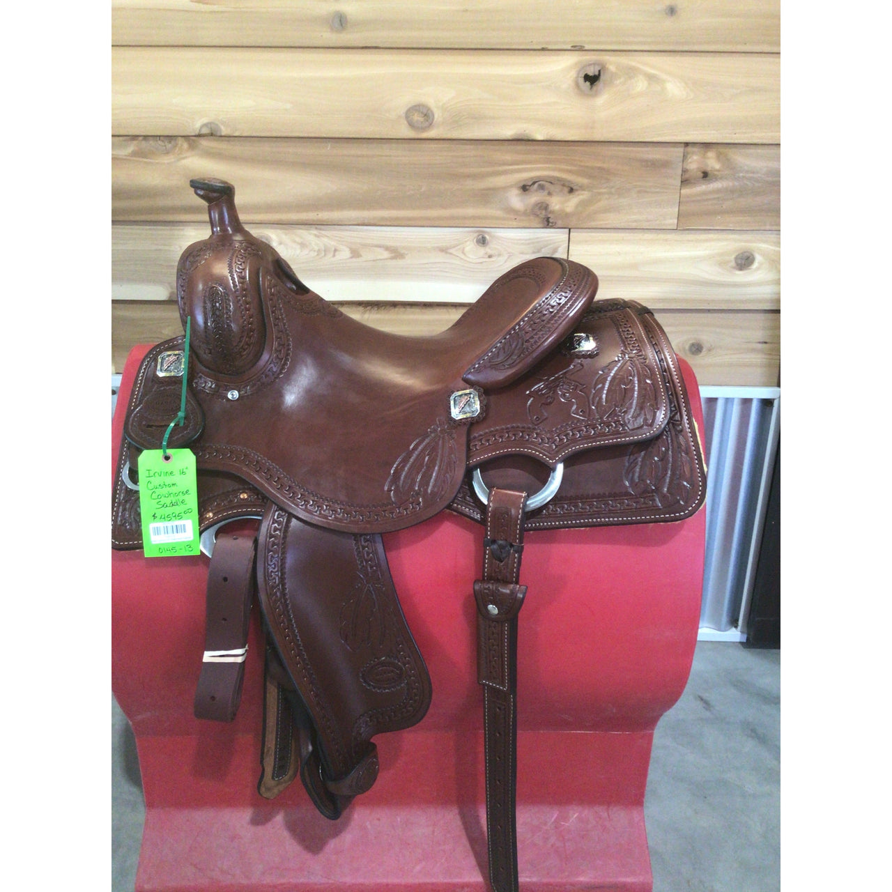 Irvine Custom 16" Cowhorse Saddle