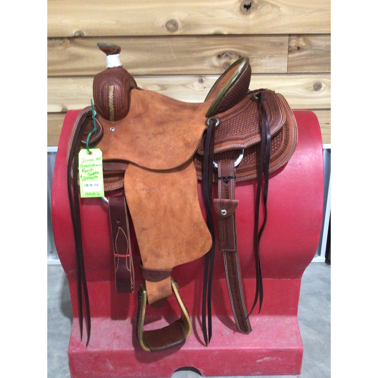 Irvine 14.5" Association Ranch Saddle