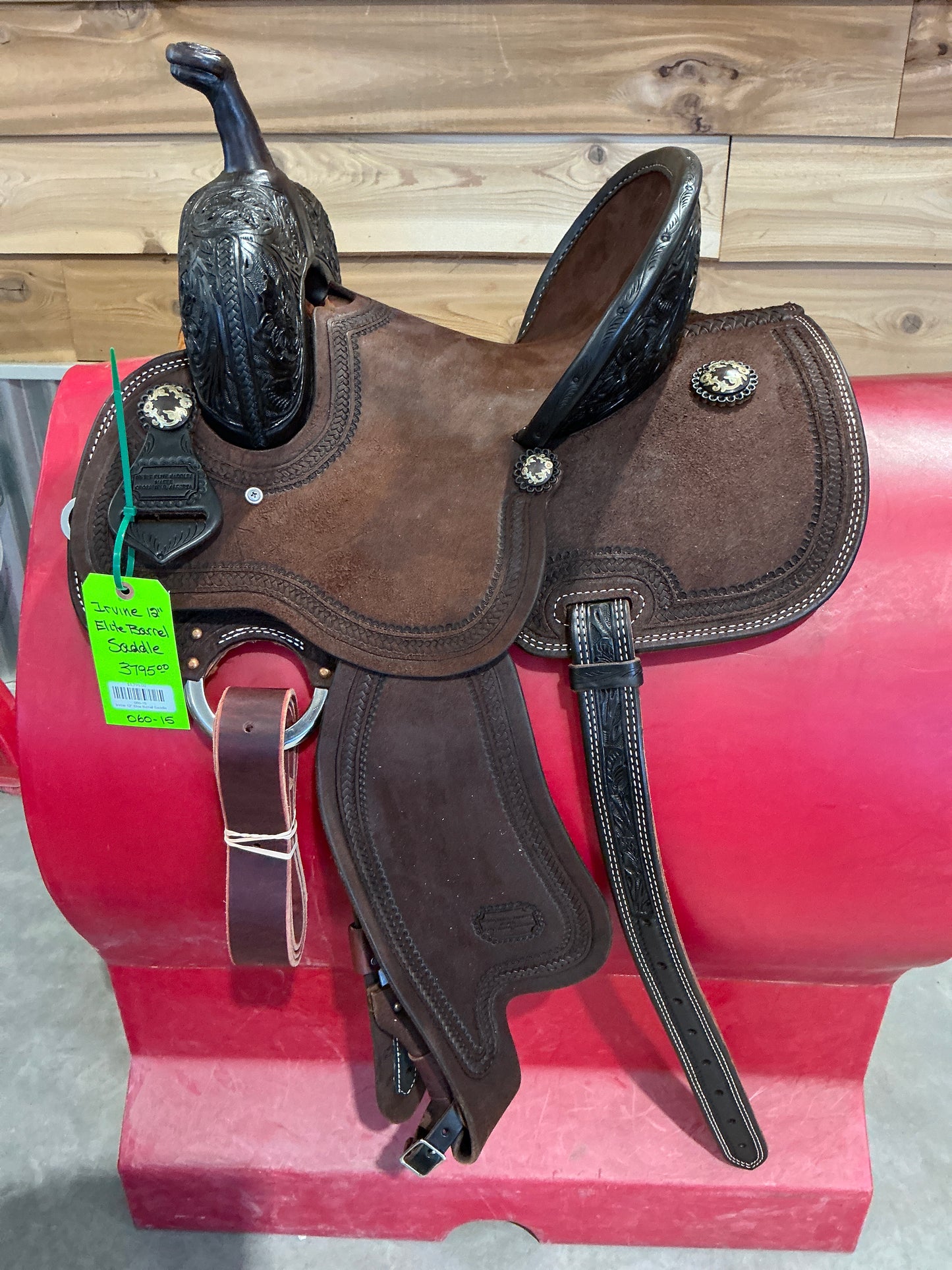 Irvine 12" Elite Barrel Saddle