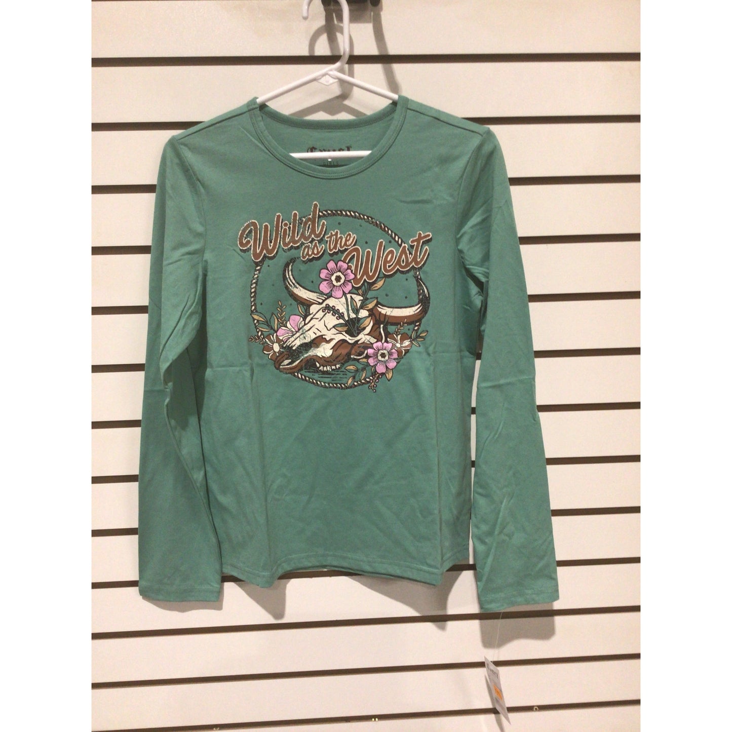 Cruel Girl Girl's Long Sleeve Graphic T-Shirt - Turquise