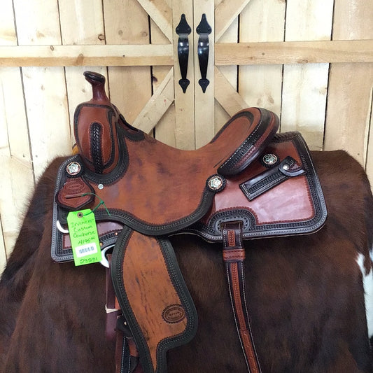 Irvine Custom 15" Cowhorse Saddle