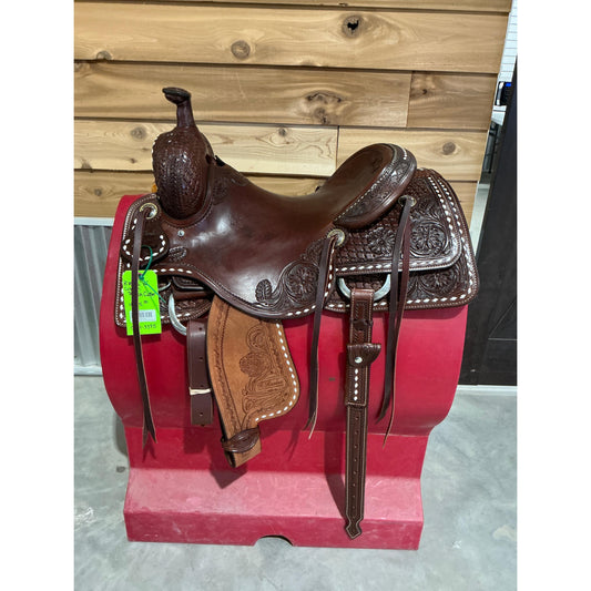 R. Ruelas Custom 16" Ranch Cutter