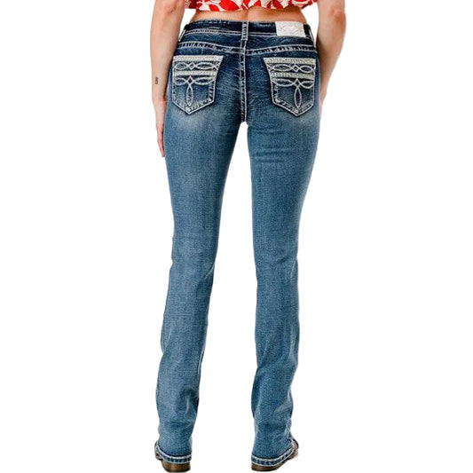 Grace in LA Women's Bug Tote Jeans