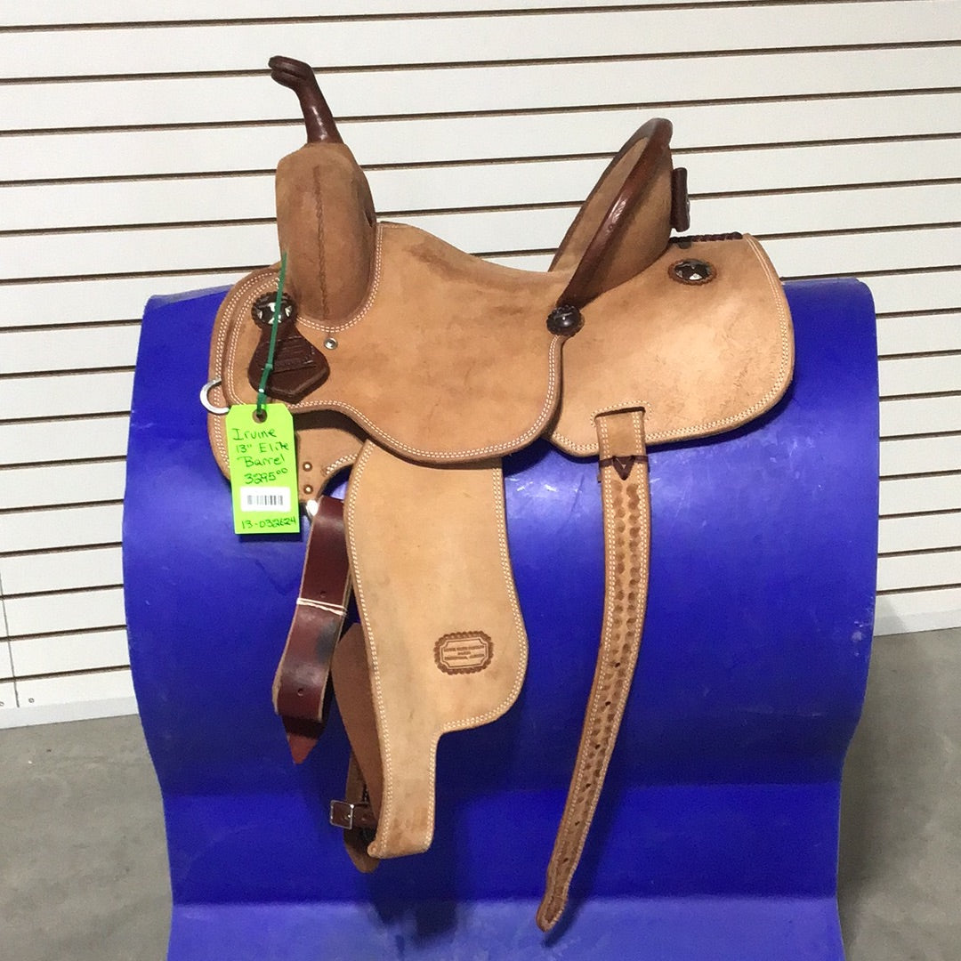 Irvine Elite 13” Barrel Saddle
