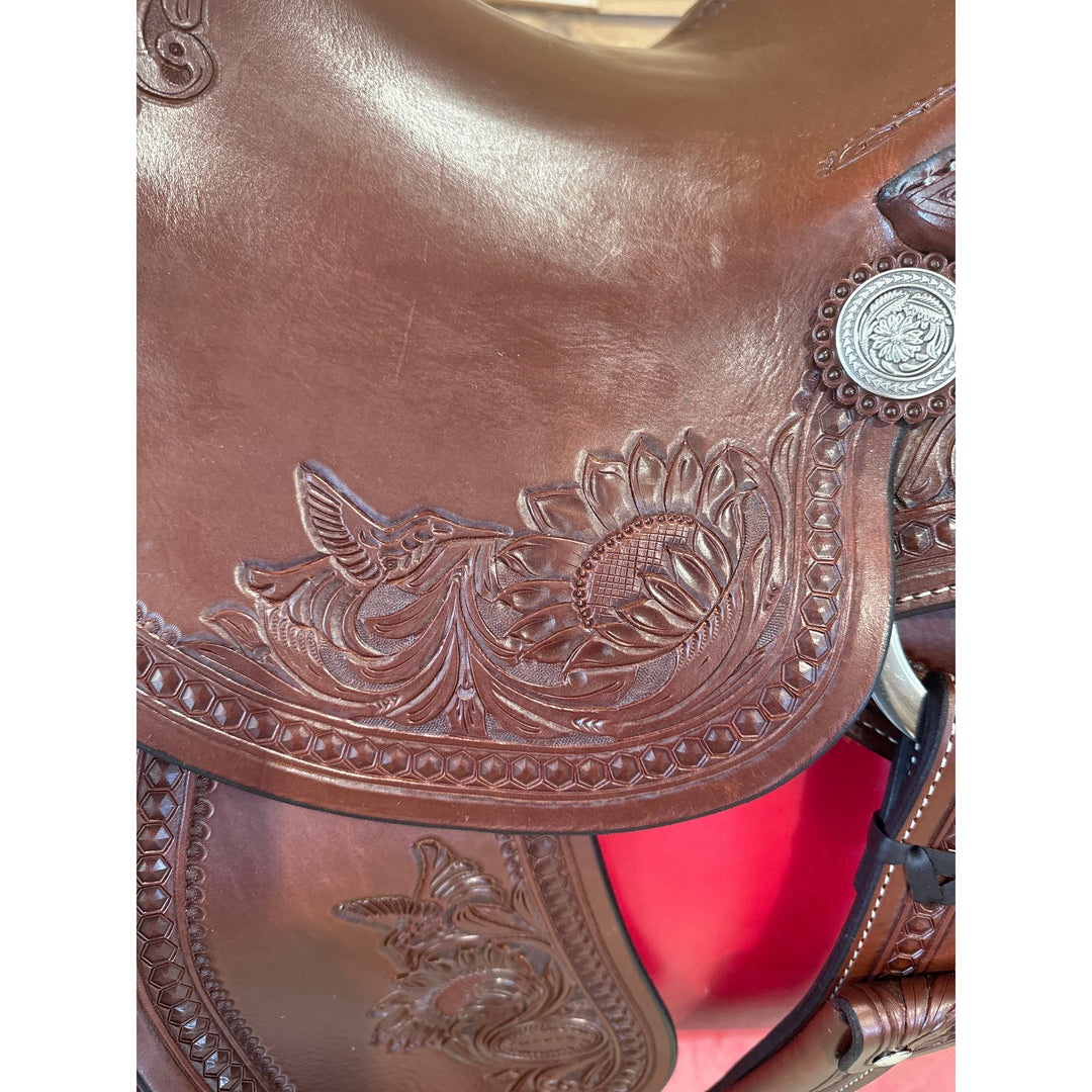 Irvine Custom 15" Cowhorse Saddle