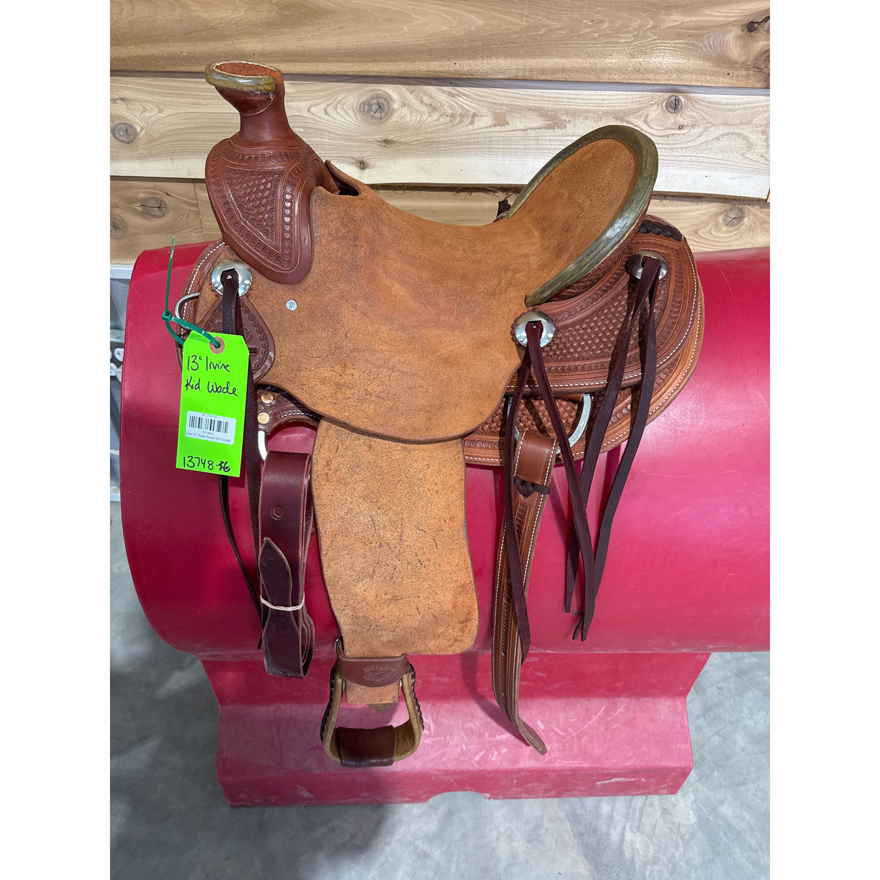 Irvine 13" Wade Ranch Kid Saddle