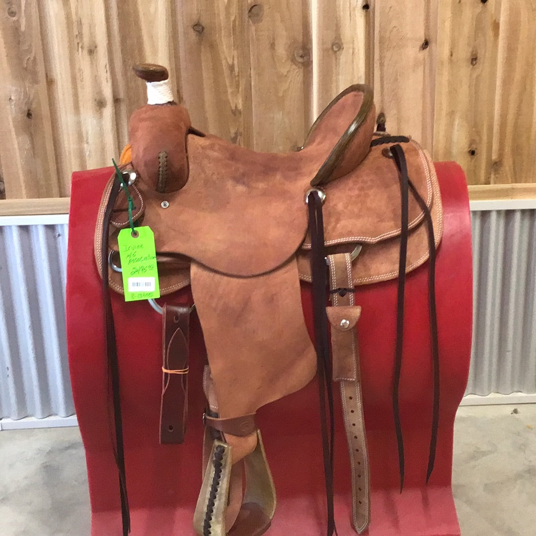 Irvine  14.5" Association Ranch Full Rough Saddle