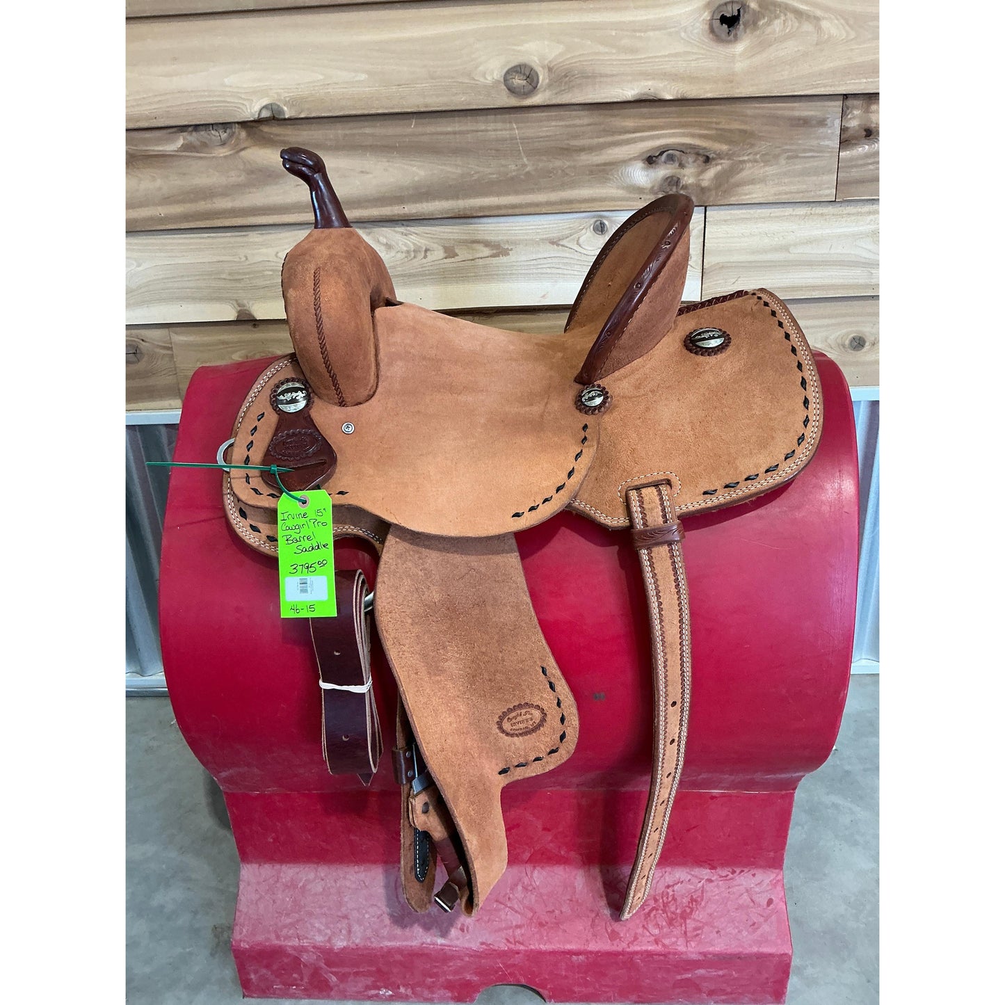 Irvine Cowgirl Pro 15" Barrel Saddle
