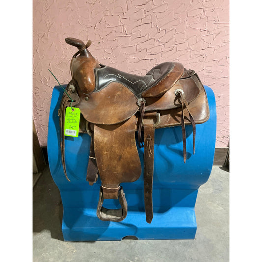 Used 14" Western Rawhide Saddle
